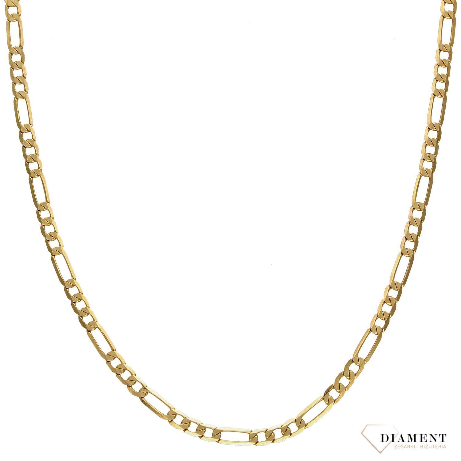 Złoty łańcuszek 585 figaro 3 mm DIA-LAN-3125-585 3mm.jpg